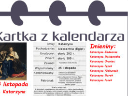 Wspomnienie św. Katarzyny Aleksandryjskiej (25 listopada)