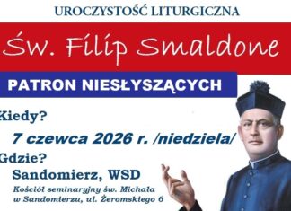 Vlog- ZAPROSZENIE – DIECEZJALNE UROCZYSTOŚCI KU CZCI ŚW. FILIPA SMALDONE (Sandomierz, 7 czerwca 2026)