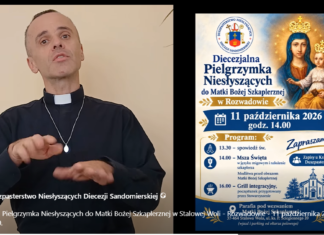 Diecezjalna Pielgrzymka Niesłyszących do Matki Bożej Szkaplerznej w Rozwadowie (11 października 2026)